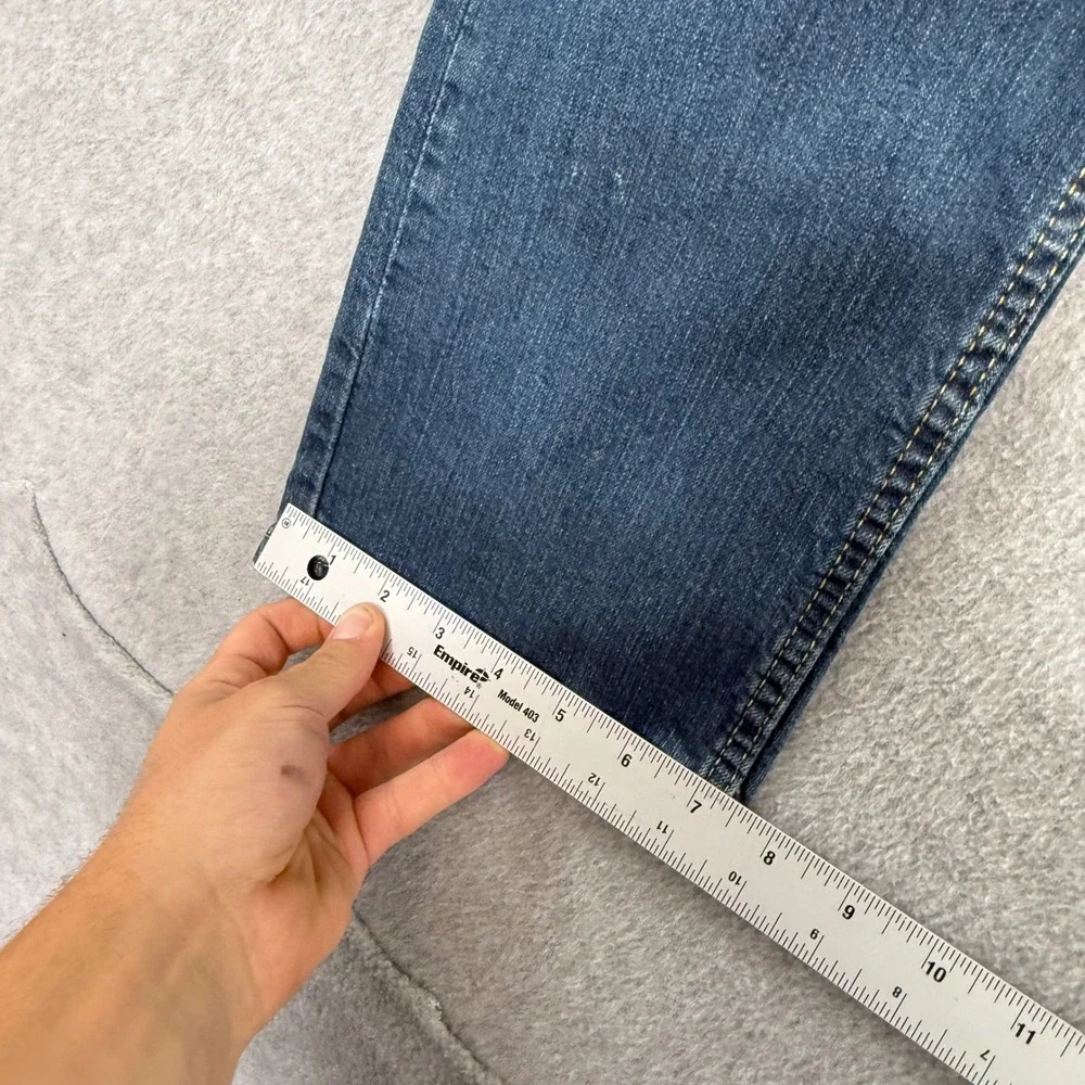 Levis 511 Slim Fit Jeans Mens 34x32 Blue Medium Wash Stretch Denim